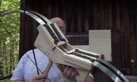 Video: JoergSprave Fashioned Four Machetes Into a Functional Bow