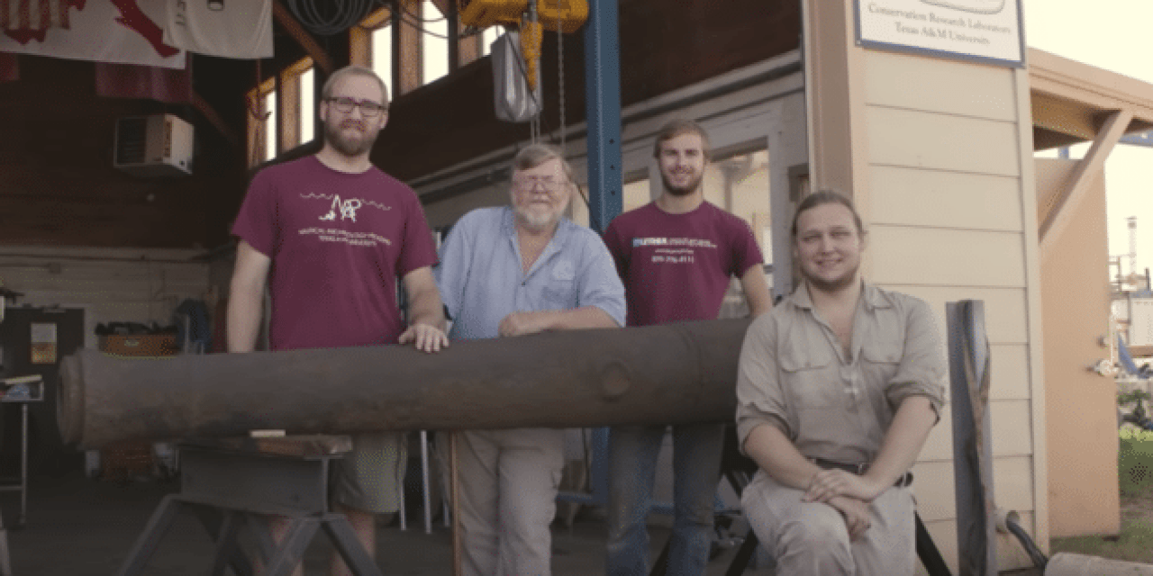 Cannons From the Alamo Restored by Texas A&M University