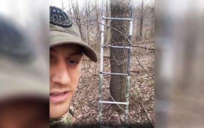 Hunter Finds Stolen Ladder on Private Property While Turkey Hunting