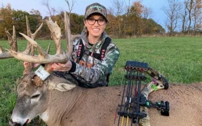 Taylor Drury Arrows Massive Iowa Buck