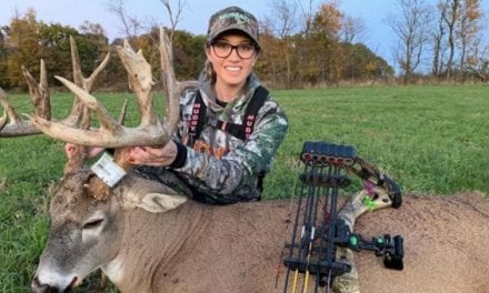 Taylor Drury Arrows Massive Iowa Buck