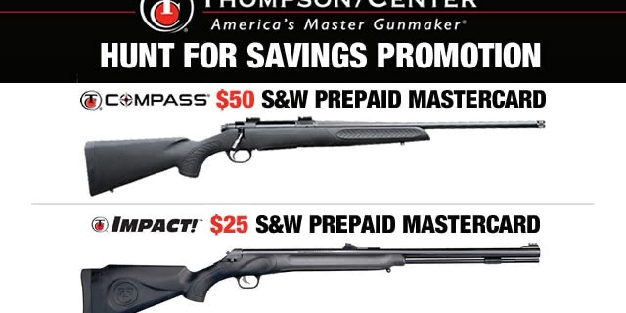 Thompson’s Fall Promotion on Popular Hunting Rifles