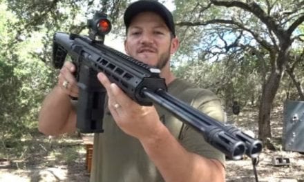 Video: Demolition Ranch Tests Out a Double-Barreled AR, the DBR Snake