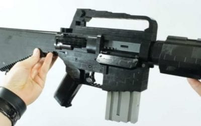 Video: You Won’t Believe the Detail on this Full-Size Lego Replica of an M16A1