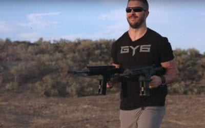Video: YouTuber Dual-Wields Double-Barrel AR-15 Rifles