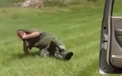 Try to Count How Many Gun Safety Rules This Guy Breaks