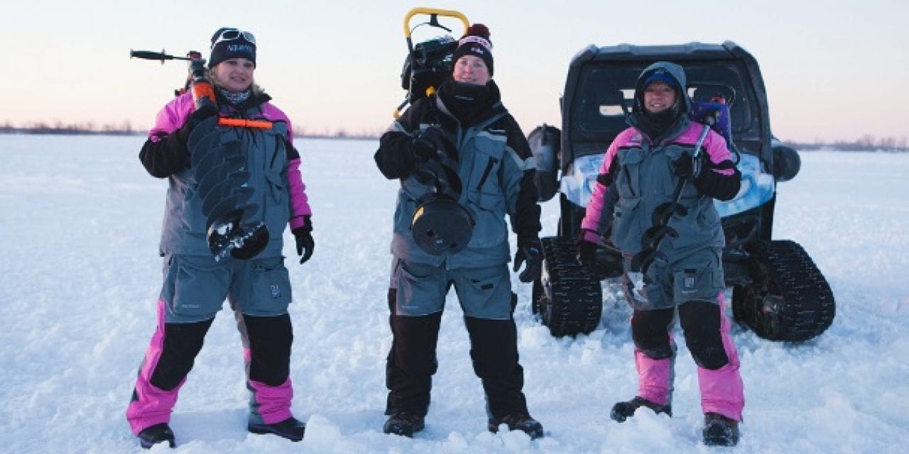 Women Ice Angler Project on Lake Superior’s Chequamegon Bay Jan. 23-27