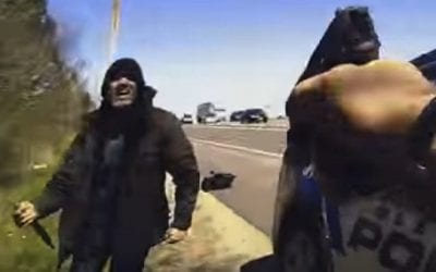 Crazy Body Cam Footage Shows a Police Officer Shooting a Murder Suspect