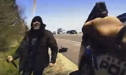 Crazy Body Cam Footage Shows a Police Officer Shooting a Murder Suspect