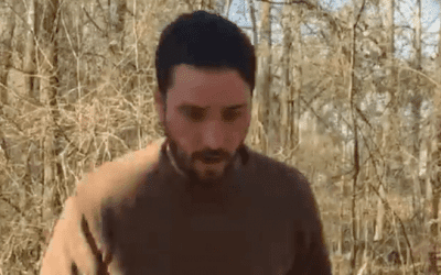 Guy Cleans Catfish and Cottonmouth Falls Out