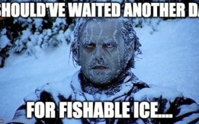 Ice Safety Reminder, Again!