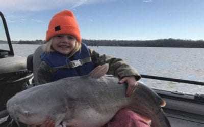 6-Year-Old Girl Lands Monster 58-Pound Catfish