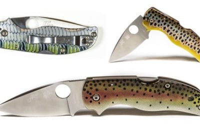 Abel Fly Reels and Spyderco Collaborate to Create Stunning Folding Knife