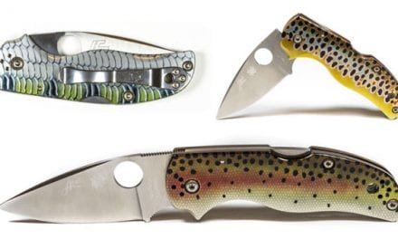 Abel Fly Reels and Spyderco Collaborate to Create Stunning Folding Knife