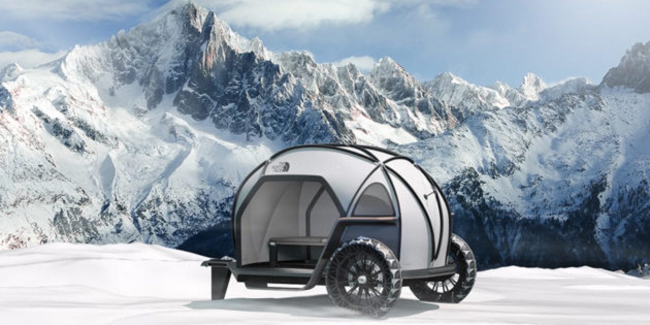 BMW Made a Waterproof Camper Out of The North Face Futurelight Material