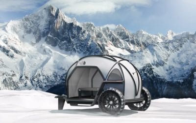 BMW Made a Waterproof Camper Out of The North Face Futurelight Material
