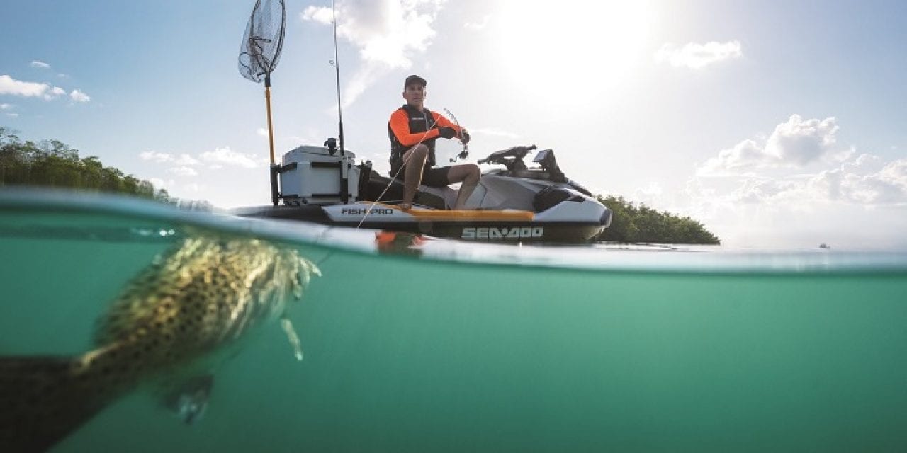 First and Only Personal Watercraft Designed for Fishing, By Sea-Doo