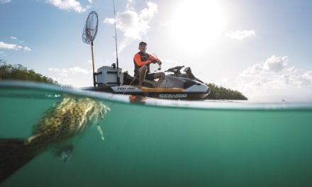 First and Only Personal Watercraft Designed for Fishing, By Sea-Doo