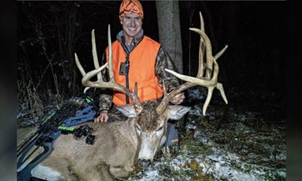 Josh Bowmar Shoots a Beautiful 215″ Ohio Whitetail