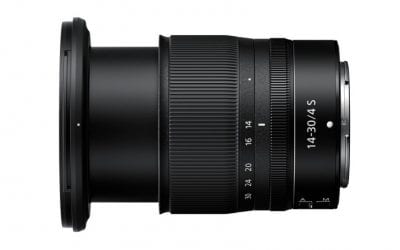 NIKKOR Z 14-30mm f/4 S Lens For Z Mount, Plus Filmmaker’s Kit