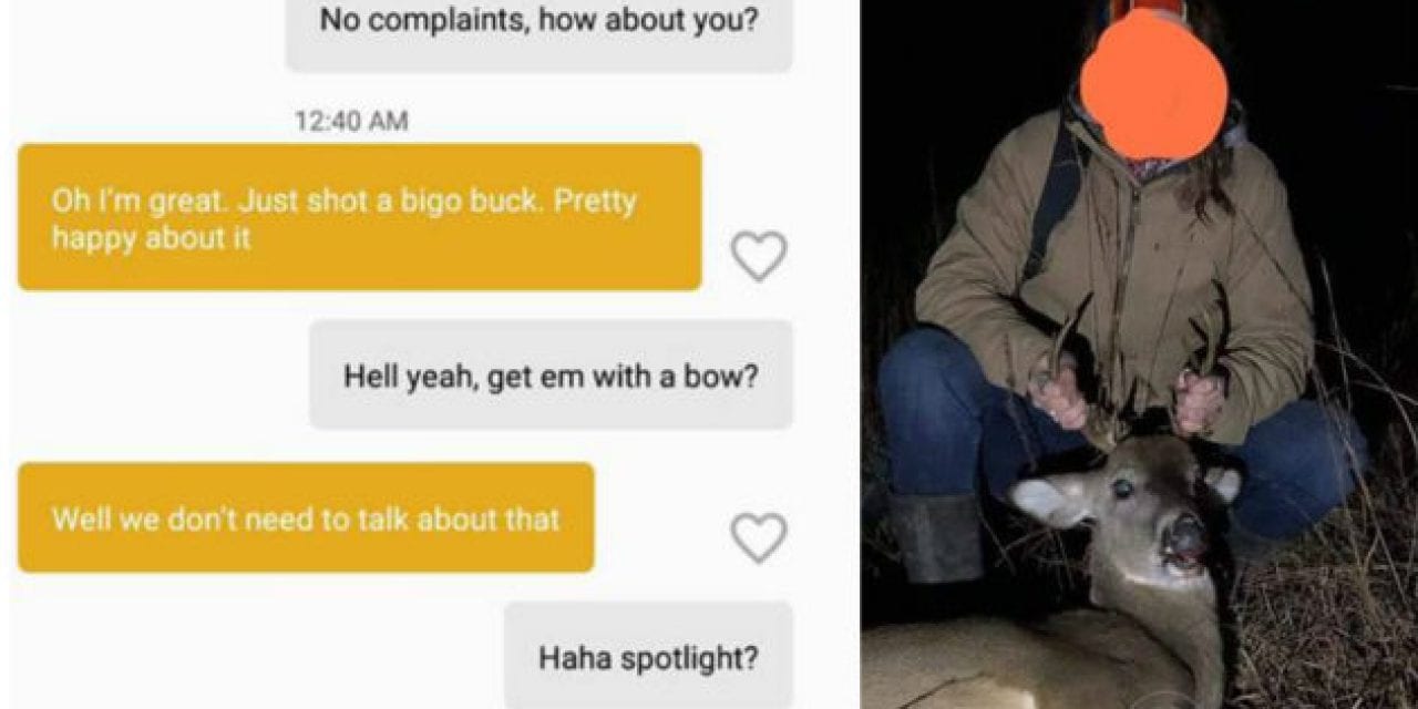 Oklahoma Deer Poacher Hilariously Busted By Game Warden Via Dating App