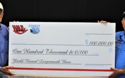 Stanley Jigs/Hale Lures Promotes $100K for New World Record Largemouth