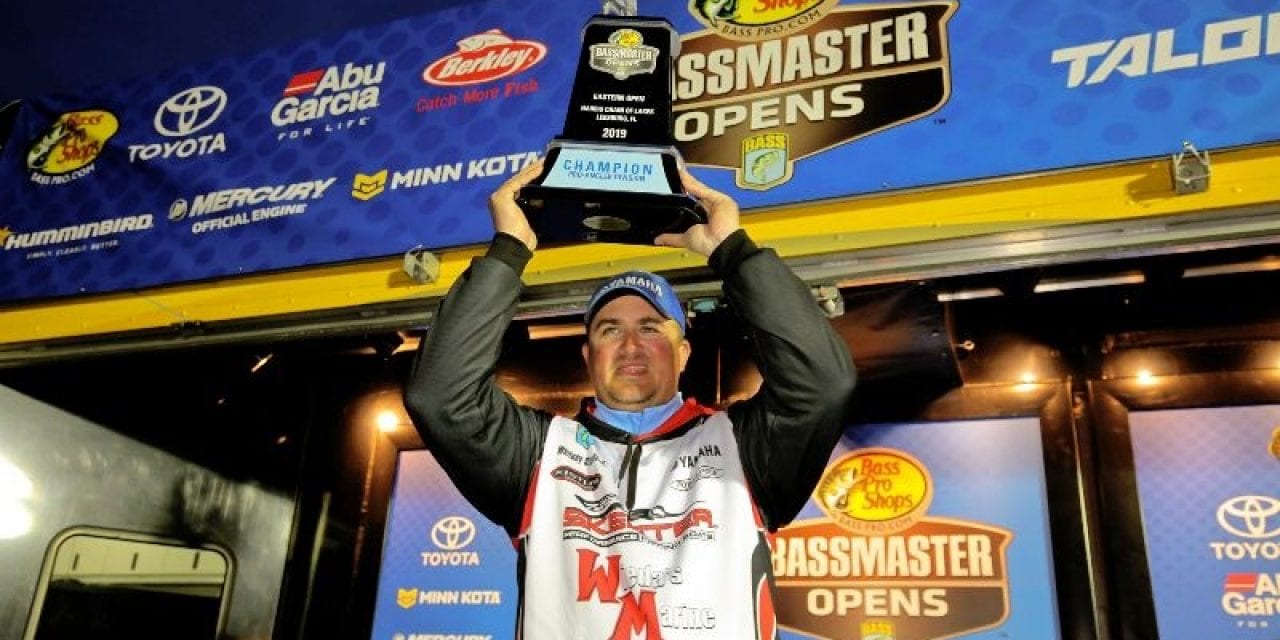 Stephens Notches Dominant Win At Bassmaster Open On Harris Chain