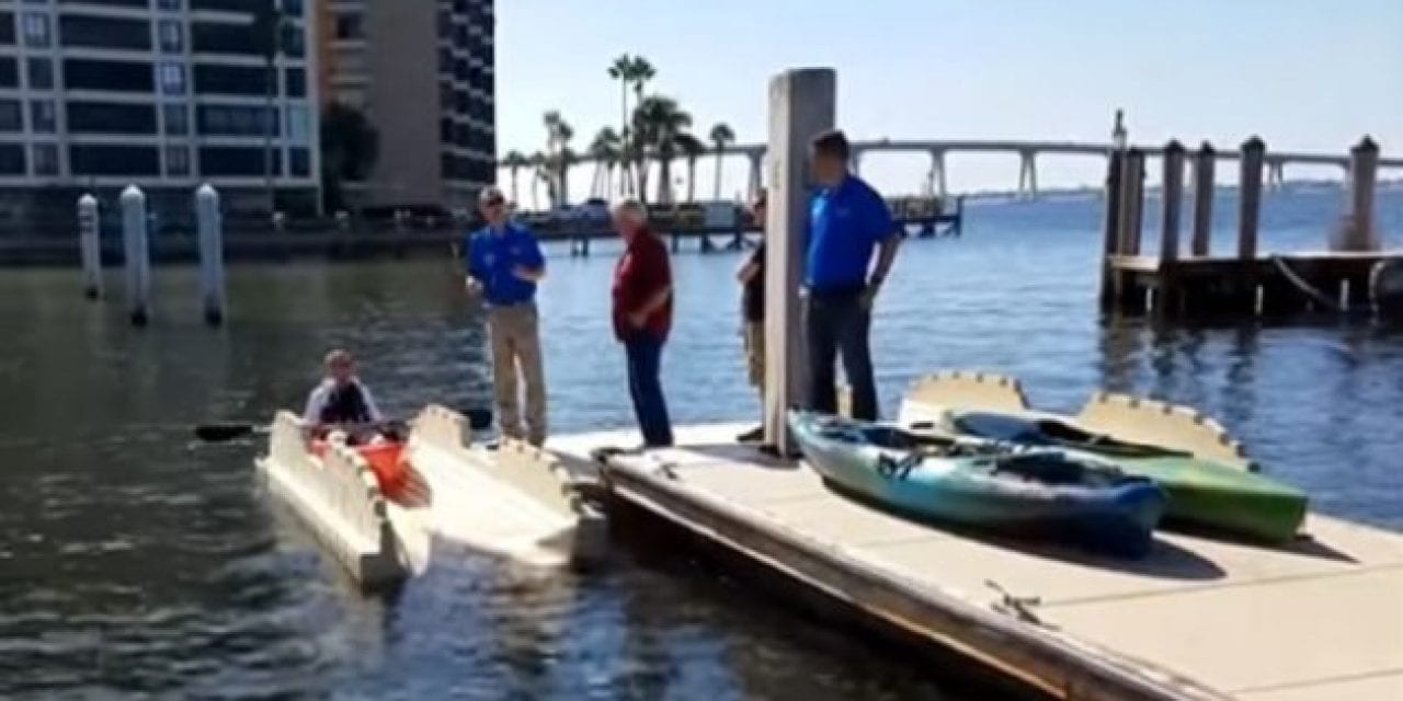 The EZ Dock Just Might Be the Best Invention Ever for Launching a Kayak