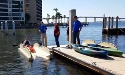 The EZ Dock Just Might Be the Best Invention Ever for Launching a Kayak