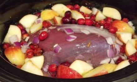 Wild Game Recipe: Fresh Cranberry and Apple Crock Pot Venison Roast