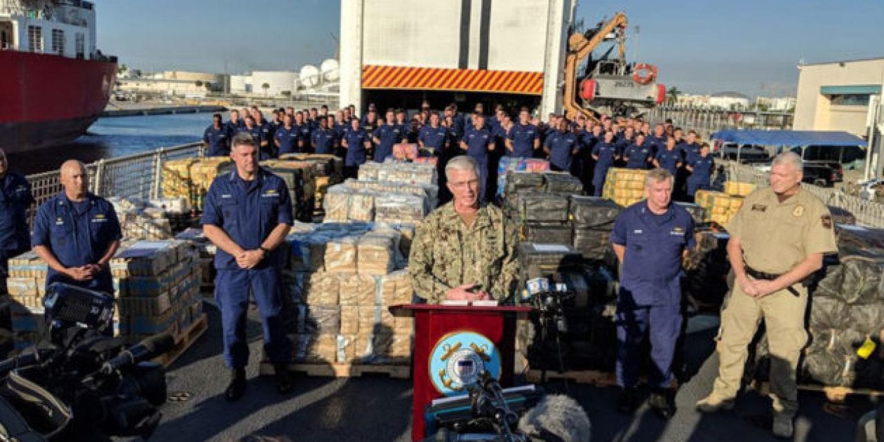 $466 Million Worth of Cocaine Seized in Pacific