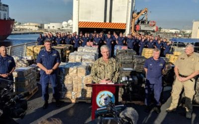 $466 Million Worth of Cocaine Seized in Pacific