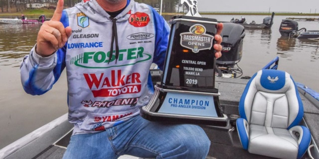 Best Day’ Lifts Darold Gleason To Victory In Bassmaster Open At Toledo Bend