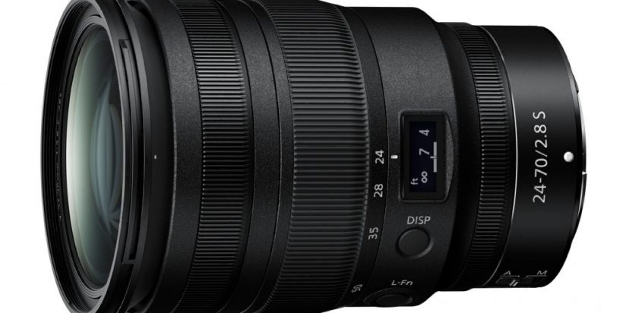 Nikon Announces NIKKOR Z 24-70MM F/2.8 S For Mirrorless Z Series