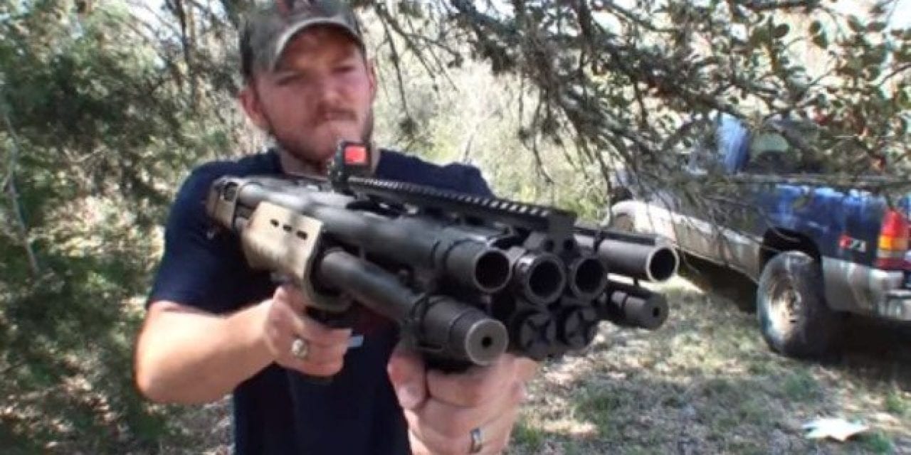 The Quad Barreled Shotgun is a Totally Insane Experiment