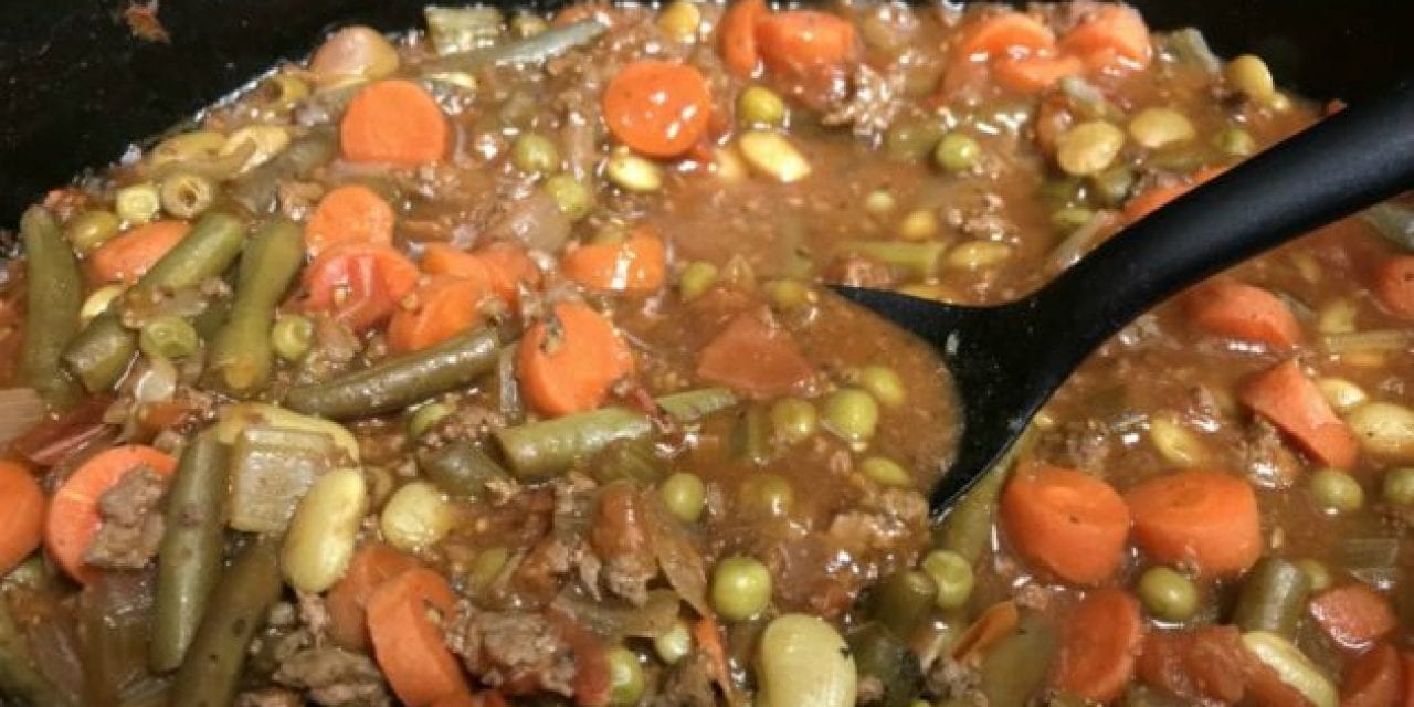 Vegetable Venison Stew is Good for the Soul This Time of Year