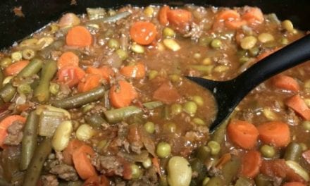 Vegetable Venison Stew is Good for the Soul This Time of Year