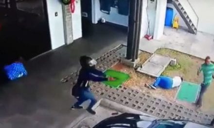 Video: Attempted Armed Robbery Turns Into Complete Chaos
