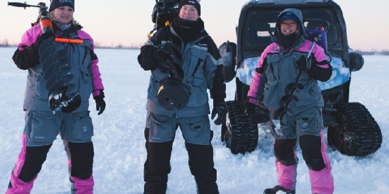 Women Ice Angler Project on Lake Superior’s Chequamegon Bay