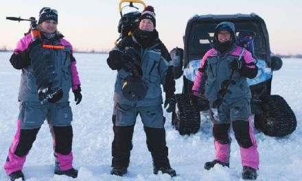Women Ice Angler Project on Lake Superior’s Chequamegon Bay