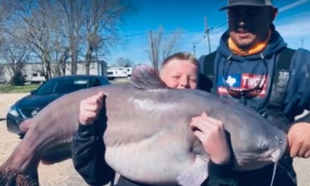 13-Year-Old Lands 67-Pound Blue Catfish in Texas