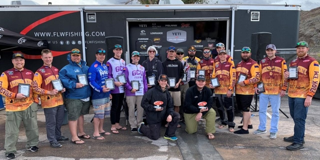 CAL POLY WINS YETI FLW COLLEGE FISHING WESTERN CONFERENCE TOURNAMENT ON LAKE MEAD PRESENTED BY BASS PRO SHOPS