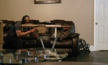 Man Fires a .50 Cal in His Living Room (Without a Suppressor this Time!)