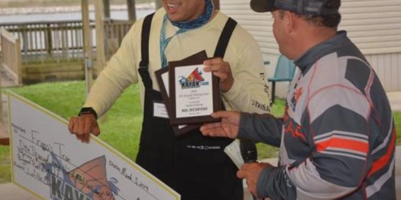 Tran Wins IFA Kayak Fishing Tour Event at Lafitte, Louisiana