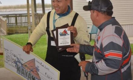 Tran Wins IFA Kayak Fishing Tour Event at Lafitte, Louisiana