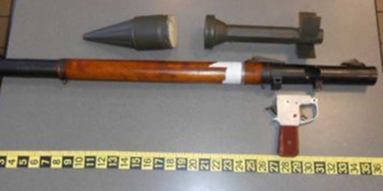 TSA Says a Florida Man Tried to Take This Replica Grenade Launcher on a Plane