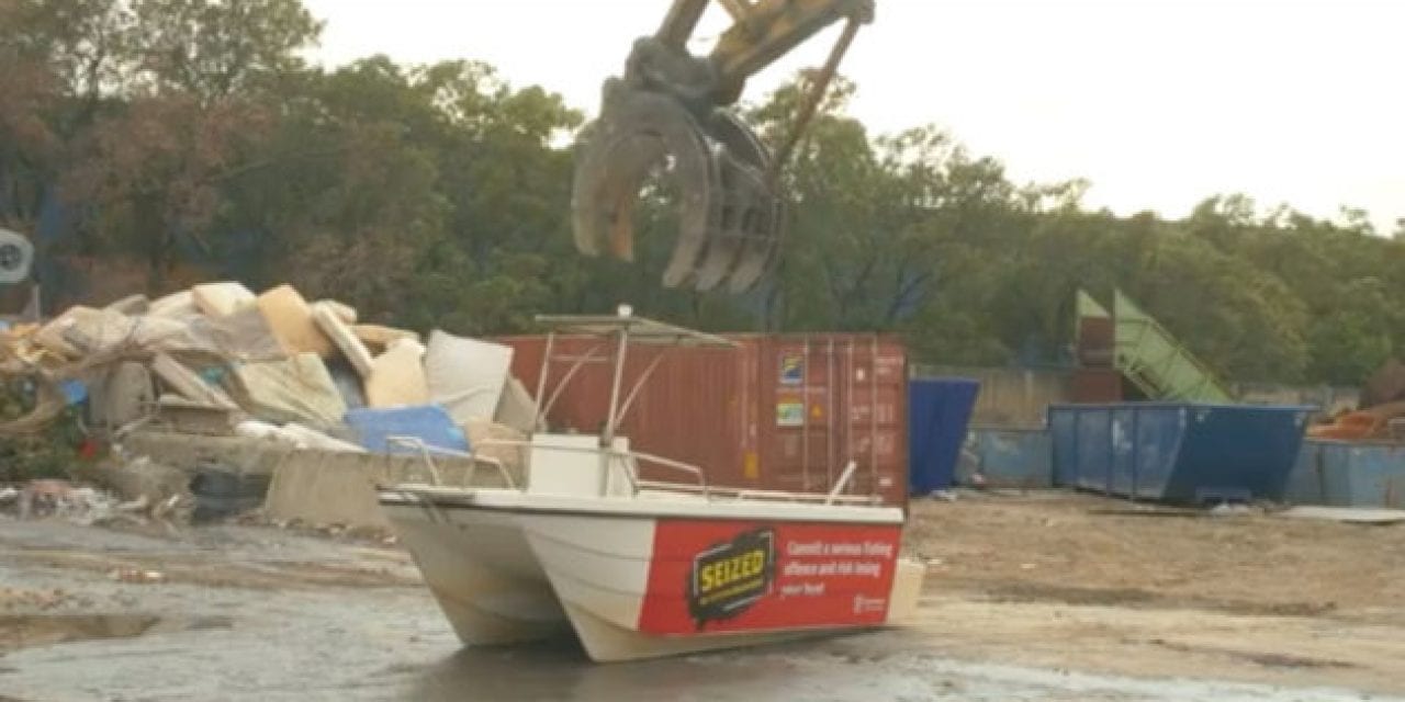 Video: Watching This Fishing Boat Getting Shredded Will Make You Cringe