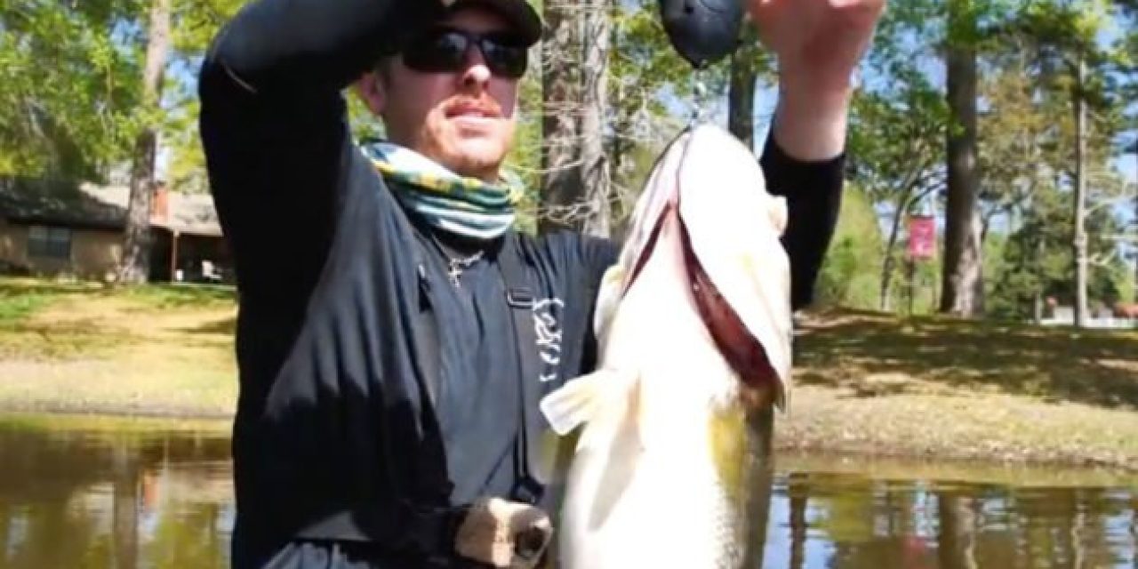 LFG Pulls 10.5-Pound Bass Out of Muddy Creek