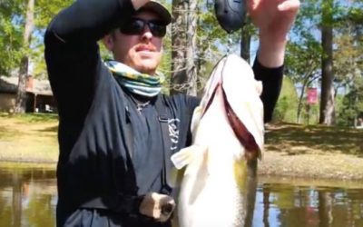 LFG Pulls 10.5-Pound Bass Out of Muddy Creek