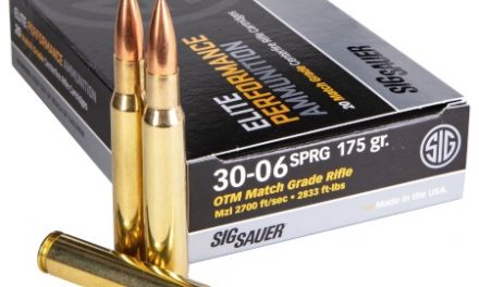 SIG SAUER Introduces 30-06 Springfield Elite Match Ammunition